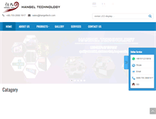 Tablet Screenshot of hangeltech.com